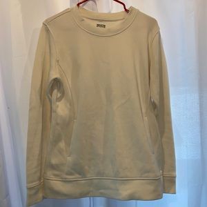 Womens Duluth rib crew neck sweatshirt